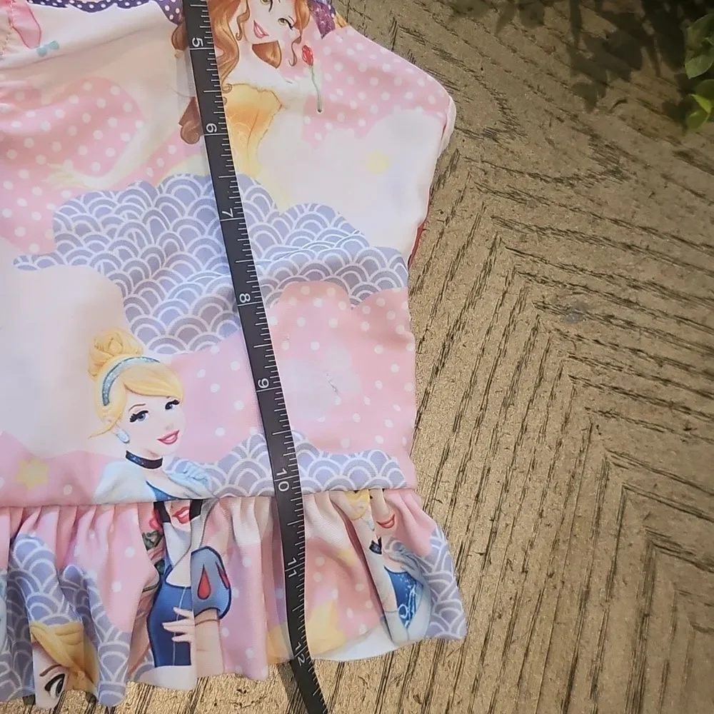Girls' Princess 2 Piece Swimsuit Size 4-5